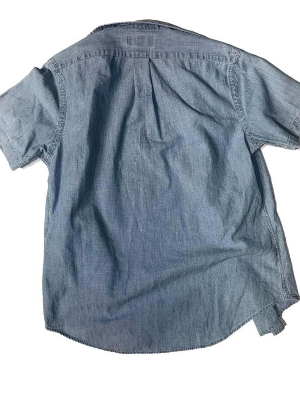Ralph Lauren Classic Fit Short Sleeve Chambray Shirt Size S - Picture 2 of 7